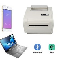 라벨 프린터 바코드 네임스티커 기계 휴대용 라벨기, rd-9210bl 블루투스, 나는 플러그