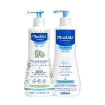 무스텔라 젠틀 클렌징 젤 500ml+이드라 베베 바디로션 500ML
