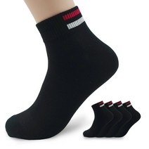 윌리엄리 남성 빅사이즈 발목뒷두줄 양말 5족 묶음