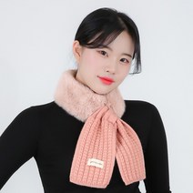 라핑 털 니트 목도리 겨울 퍼 쁘띠 머플러