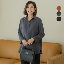 드벨 카라 반오픈 블라우스