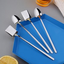 삽 모양 스텐 티스푼 디저트 롱 스푼 18cm DD-11695, 본상품선택, 삼각형, 본상품선택
