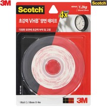 [3M] 스카치 VHB 양면테이프 5140 (18mm x 4M)
