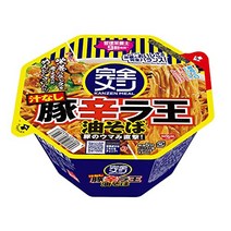 일본 라면 컵라면 완전 메시 닛신 식품 돼지고기 라왕 기름 소바 12식 세트 날 푸드