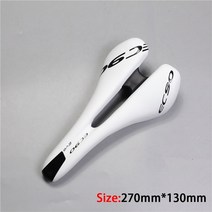 자전거부품EC90 자전거 안장 남성 MTB 사이클링 쿠션 산악 로드 편안한 통기성 시트 레이싱 Sillin 액세, 04 ZB03 White