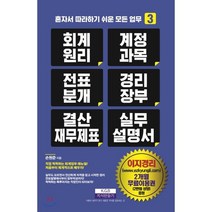 회계원리 계정과목 전표분개 경리장부 결산재무제표 실무 설명서, 지식만들기, 손원준