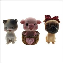 불독 흔들이 인형