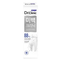 2080 닥터크리닉 미백크리닉 치약, 120g, 1개
