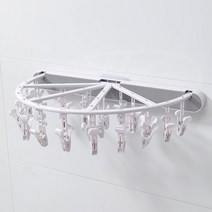보부상민호 라탄빨래바구니 세탁물보관함편리한 펀치프리 옷과 양말 걸이 접는 옷 속옷 욕실 발코니, 한개옵션1, 01 Ashen