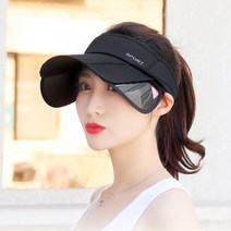 1+1 여성골프모자 슬라이딩 썬캡 자외선차단 테니스모자