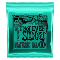 [정규품] ERNIE BALL 3626 일렉트릭 기타 현 (12-56) NOT EVEN SLINKY 3Set Pack
