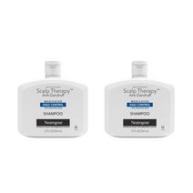 Neutrogena Anti Dandruff Shampoo 뉴트로지나 스칼프 테라피 데일리 컨트롤 샴푸 354ml 2팩