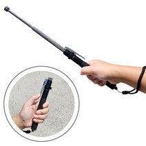 두리C 삼단봉 합금강 호신용품 원터치 3단봉, 1개