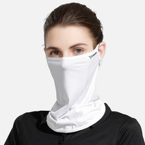 여성 여름 쿨 골프 마스크 운동용 얼굴 햇빛 가리개 자외선 차단 자전거 라이딩 마스크, 스카이블루