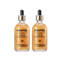 메디필 럭셔리 24K 골드 앰플 100ml 2개 순금앰플
