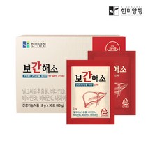 간건강 밀크씨슬 실리마린 간영양제 한미양행 보간해소 30포, 60g, 60g, 1개
