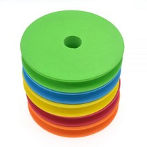 직경 9.5cm EVA 폼 혼합 색상 라운드 낚싯줄 와, Mixed Color 9.5cm