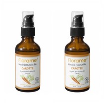 플로암 오일 당근 캐롯 오가닉 50ml x2개 FLORAME
