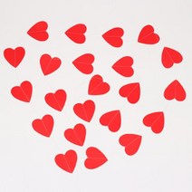 글리터하트가랜드 - 레드, 핑크