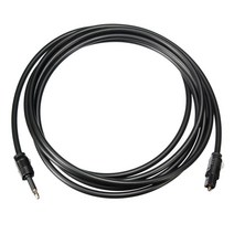 광섬유 코드 커넥터 3.5mm 토스링크 오디오 케이블 스피커 블루레이 플레이어 Xbox 전력 증폭기용 SPDIF 라인, 01 1m, 01 Black