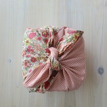 [DIY키트 패키지] 도시락 보자기 만들기 캠핑 피크닉 주머니 매듭보자기 바느질재료 디자인선택가능 자유학년 바느질세트, 블루시바견