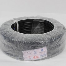 천지 CV 전선 SV 케이블 4SQ 2C 100M 국산 전원선, 1개