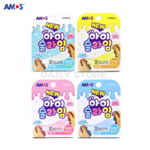 아모스 아이슬라임 70g 슬라임 세트 액체괴물 만들기, 핑크