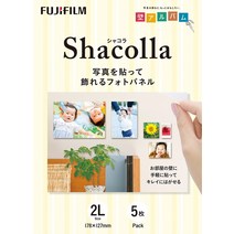 FUJIFILM 사진 패널 shacolla (샤코라) 5 매입 2L WD KABE-AL 2L 5P