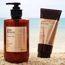 알뜰 려 자양윤모 탈모전문케어 제주산들바람 샴푸 585ml+트리트먼트 200ml