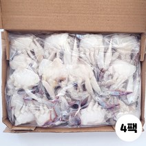 절단꽃게 S M L 2L 3L 450g 꽃게탕 냉동꽃게 냉동게, 절단꽃게 S 450g, 4팩
