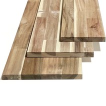 아이베란다 아카시아 집성목 목재 책상상판 원목 선반 목재재단 규격사이즈, 18Tx600x600mm, 1개