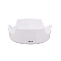 캐논 EW-63C / EF-S 18-55MM F3.5-5.6 IS STM /EOS 200D 100D 18-55 호환 후드 화이트, 4개