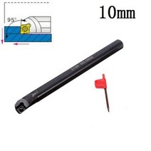 선반 밀링 바이트 67810mm sclcr06 선삭 공구 보링 바 앰프 10x ccmt060204-hm 인서트 홀더 보링 바 커터 터닝로드 카바이드, CHINA, S10K, 1개