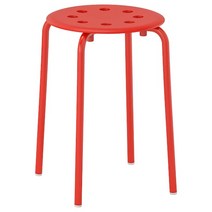 이케아 MARIUS 마리우스 스툴 301.840.50, 레드
