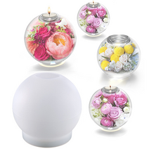 캔들 받침 구몰드 레진 아트 공예 재료 석고