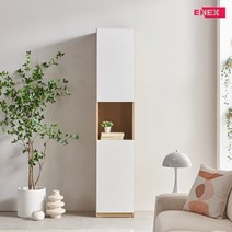 에넥스 [착불] 모던 월플렉스 서재형 거실장 400, 그레이, 그레이/그레이