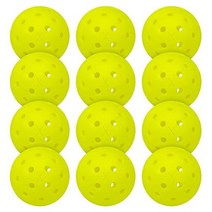 Franklin Sports Outdoor Pickleballs - X-40 Pickleball Balls USA (USAPA) Approved Official US Open Ba, 12 Pack, Lava