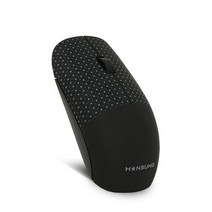 한성컴퓨터 GTune ML100 무소음 무선 마우스, 블랙