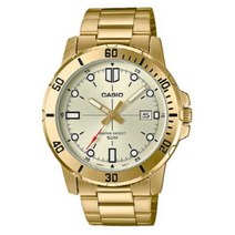 카시오 MTP-VD01G-9E 메탈 아날로그 학생 패션 금장 시계 다이버워치스타일