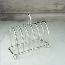 토스트랙 식빵 꽂이 거치대 스텐 스테인레스 홈카페, 화이트스테인리스스틸본색