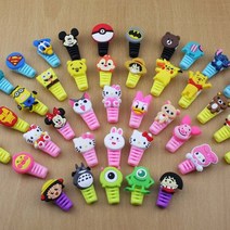 갤럭시 아이폰 공용 케이블 보호캡 충전, B14-외눈얼굴