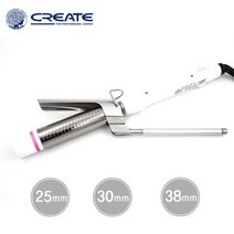 그리에이트 티타늄 컬링 아이롱 TR360 화이트 웨이브 고데기, 그리에이트 티타늄 TR-360(30mm)
