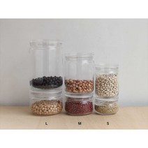 셀러메이트 차미클리어 유리 저장용기 밀폐용기, L1_1300ml