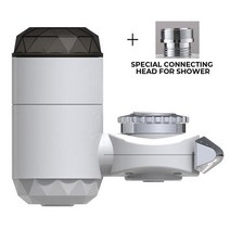 전기순간온수기 주방 전기 온수기 탭 빠른 설치 순간 수도꼭지 냉수 난방 탱크 없는, 01 Water Heater-Adapter_01 미국