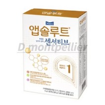 앱솔루트 센서티브 분유 1단계, 280g, 5개