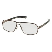 New Porsche Design 안경 Optical Frame P8193 A Brown 58mm w/Case Ret 350 603452