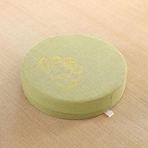 108배방석 명상매트 방석솜 두툼한방석 절 기도 절방석 백팔배대형방석 두꺼운 명상방석 40x6cm 요가 명상 pep 단단한 질감 명상 쿠션 등받이 베개 일본 다다미 매트 이동식, b 녹색