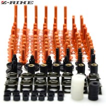 바이크 오토바이 액세서리 맞춤형 페어링 나사 볼트 윈드 스크린 야마하 YZF R1 R6 2005 2006 2007 2008 2009 2010 2011 2012, Orange, [06] orange