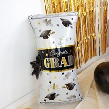 재미제이 대형졸업장 졸업축하은박풍선