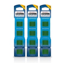 Listerine 리스테린 울트라클린 액세스 치실 리필 민트 28개입 3팩 Ultraclean Access Disposable Flosser Refill, 3개